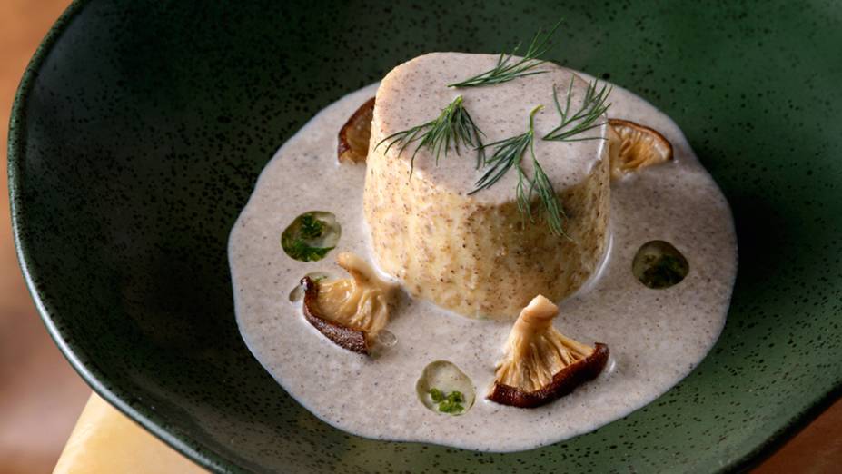 Skylab: boudin de foie com shitake no novo menu