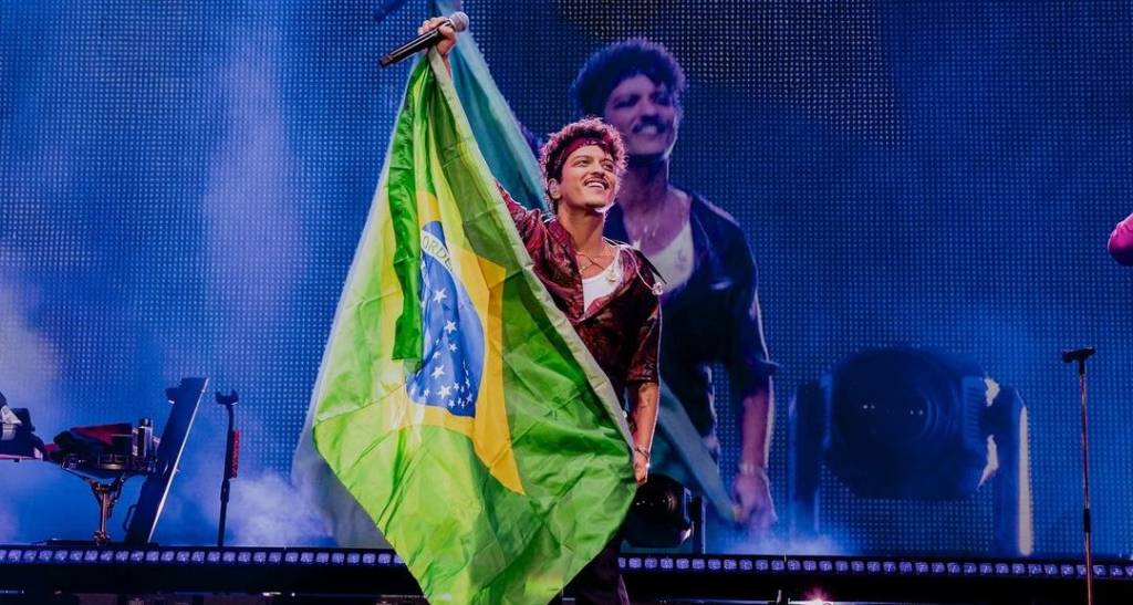 Será que vai chover no show do Bruno Mars? Veja a previsão do tempo