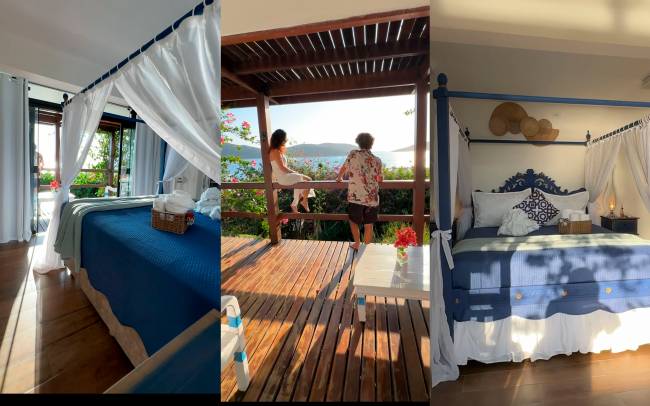 suite casa grega um dos cômodos da casa