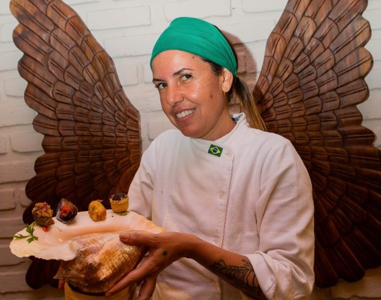 Só dois chefes de Estado exigiram “fiscal” na cozinha da chef Morena Leite
