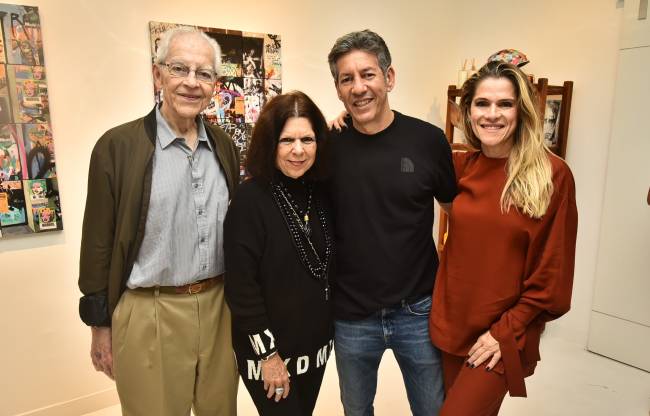 Paulo Bertazzi, Vanda Klabin, Rene Machado e ingrid Guimarães Paulo Bertazzi, Vanda Klabin, Rene Machado e ingrid Guimarães