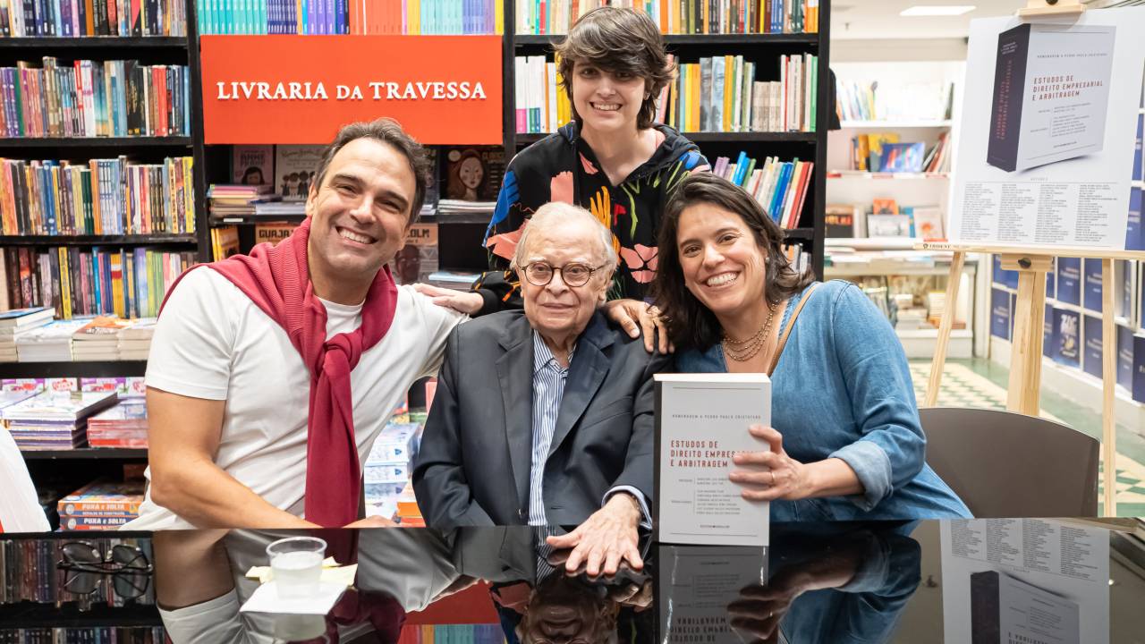 Tadeu Schmidt, Valentina Schmidt e Ana Cristina Schmidt