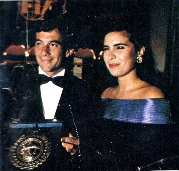 Ayrton Senna e Cris Ferraciu