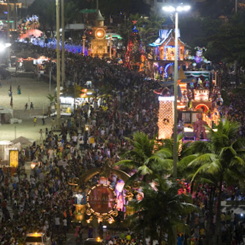 natal copa Parada Iluminada de Natal, na Avenida Atlântica, Praia de Copacabana, 2008