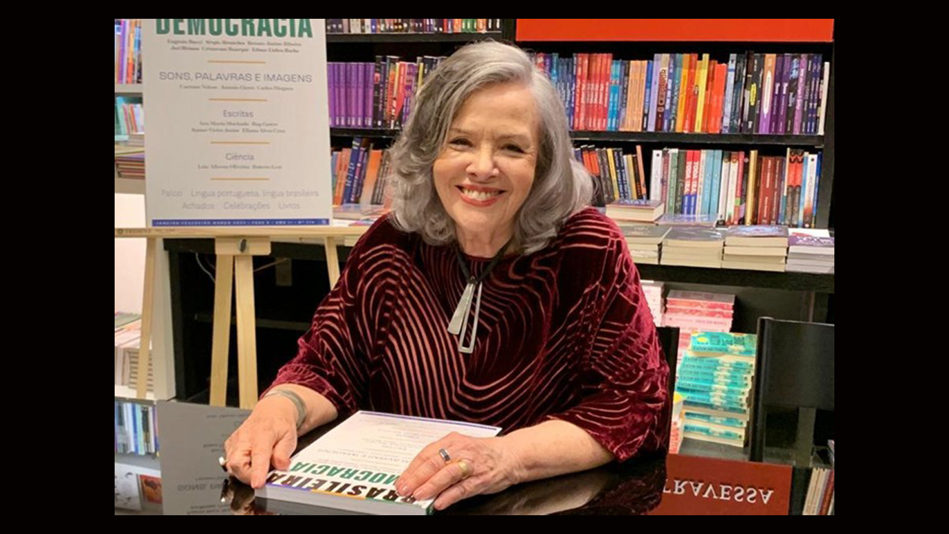 Rosiska Darcy: imortal é homenageada da 1ª Feira Literária de Realengo