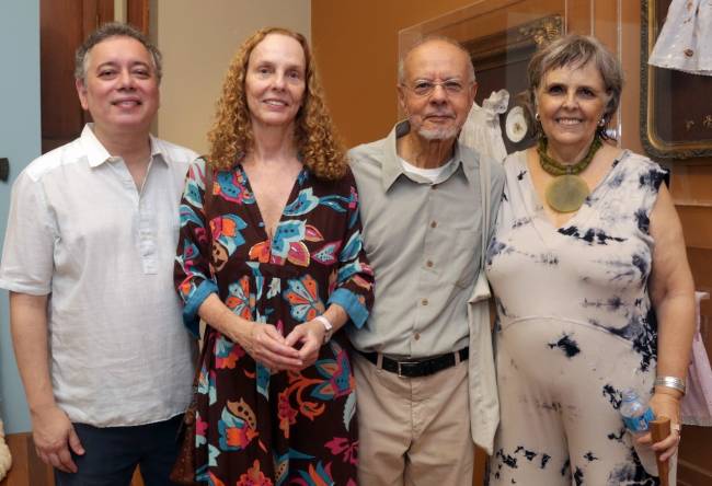 Léo Pedrosa, Eva Doris, Joaquim Paiva e Marilia Panitz