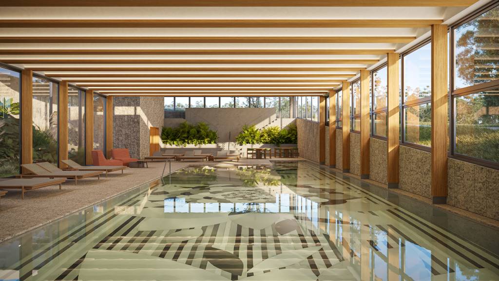 HC_17_PISCINA-COBERTA Primeiro hotel de Inhotim une design, sustentabilidade e imersão artística