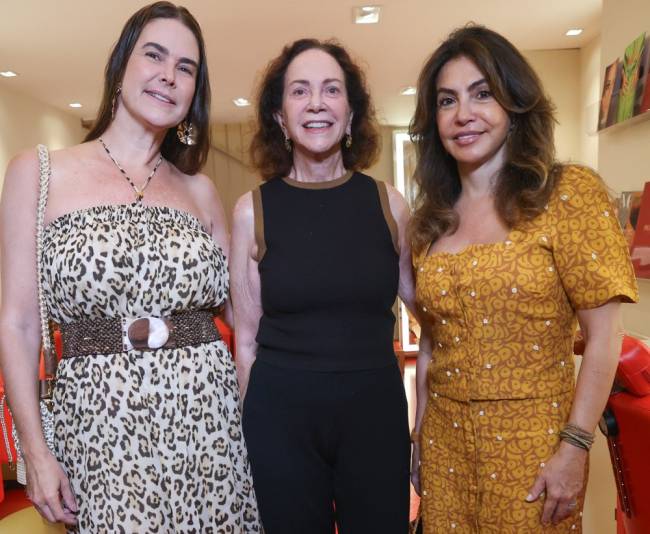 Tatiana Kauss, Graça Coelho e Ana Cecilia Magalhães Lins