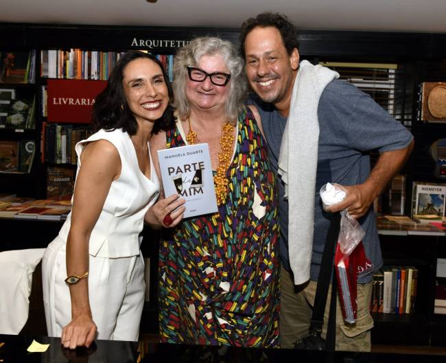 Manuela Duarte, Frida Richter e Gustavo Moretzsohn