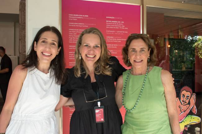 Fernanda Guimarães, Vanderlea Paiva e Stela Klabin