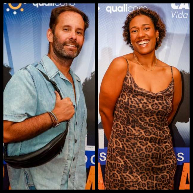 Leo Marçal e Luana Xavier