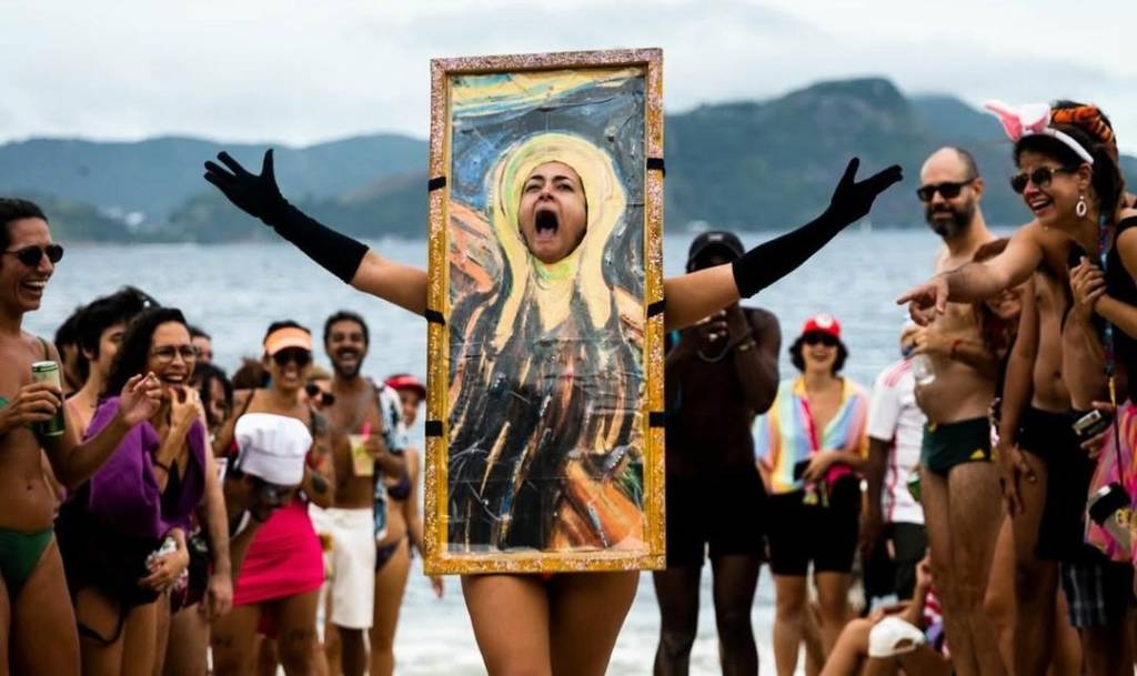 Para quem conhece: Prainha da Glória vira point do Carnaval de rua