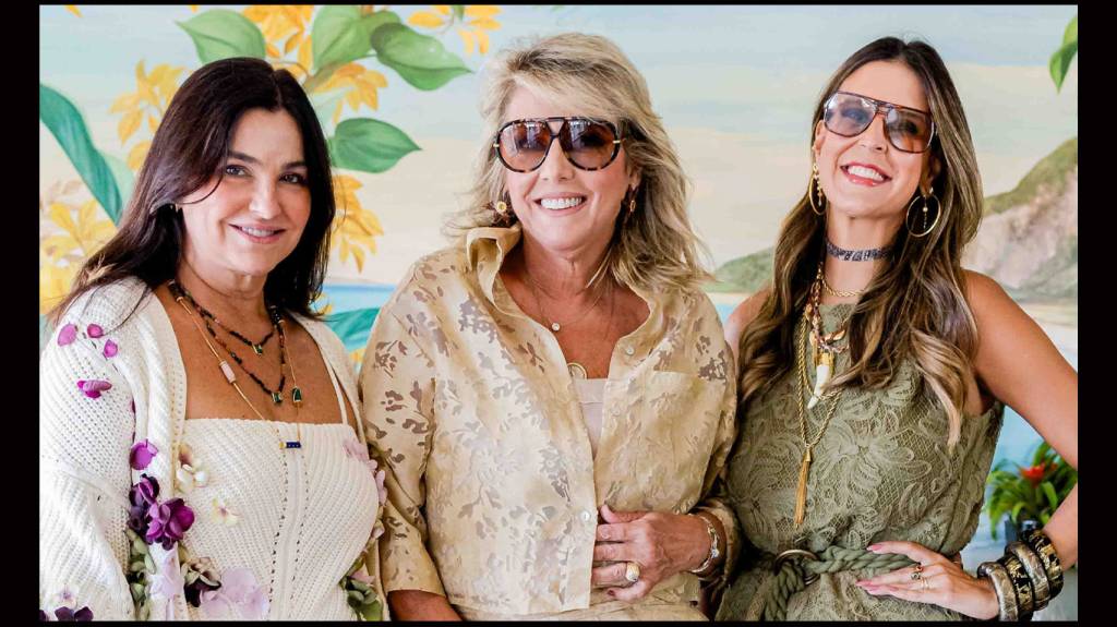 Dany Chady, Riccy Souza Aranha e Ciccy Halpern: almoço com depoimentos para mini doc