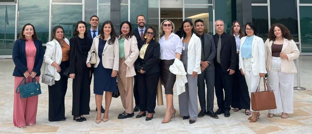 Encontro do ministro Barroso com universitários da Estácio no STF