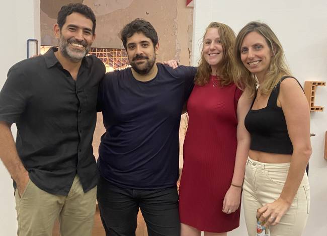 André Abu - Alvaro Seixas - Ana Elisa Cohen e Paula Legey