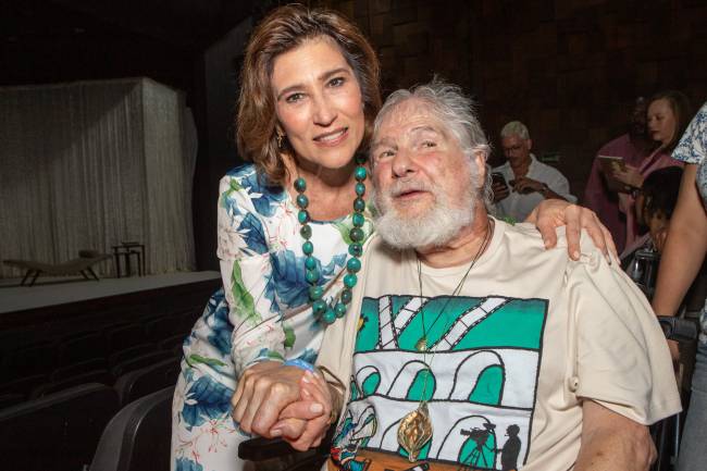 Beth Goulart e silvio Tendler-5283