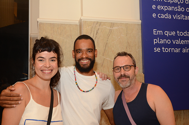 Gabriela Mureb, Marcos Siqueira e Matheus Rocha Pitta