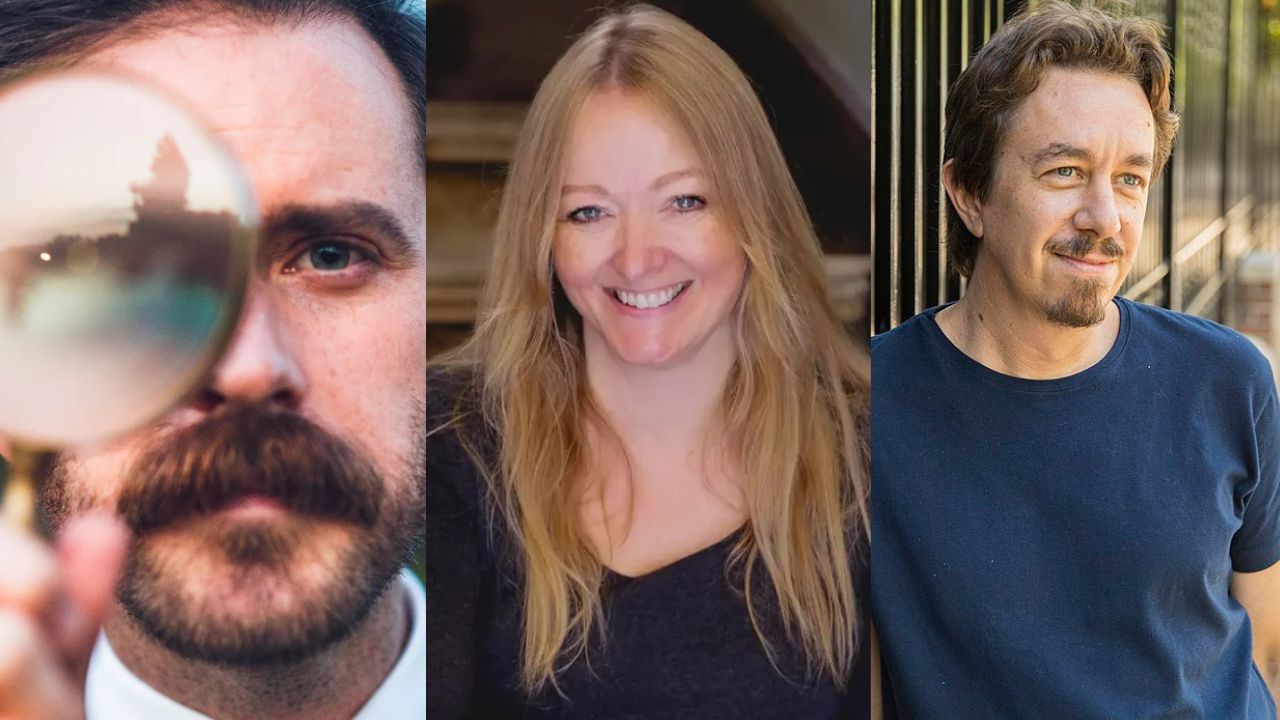 G.T. Karber, Cara Hunter e Pedro Mairal