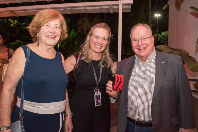 Vanderlea Paiva com Raquel e Marcio Klang