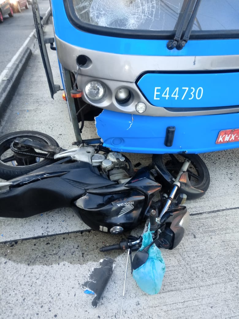 Três a cada quatro acidentes atendidos pelos bombeiros envolvem motos