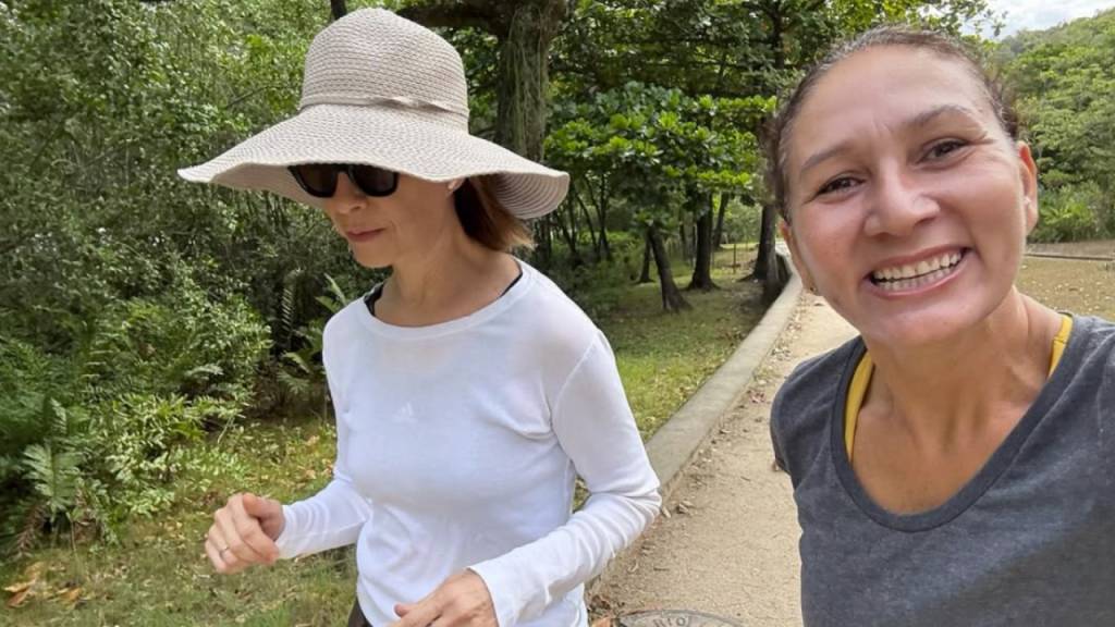 Fernanda Torres só quer fazer sua corrida na Lagoa em paz