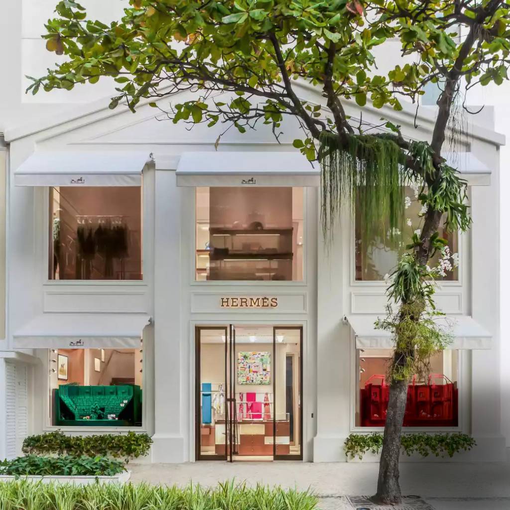 Quais lojas de luxo permanecem na Zona Sul? Hermès e Louis Vuitton saíram