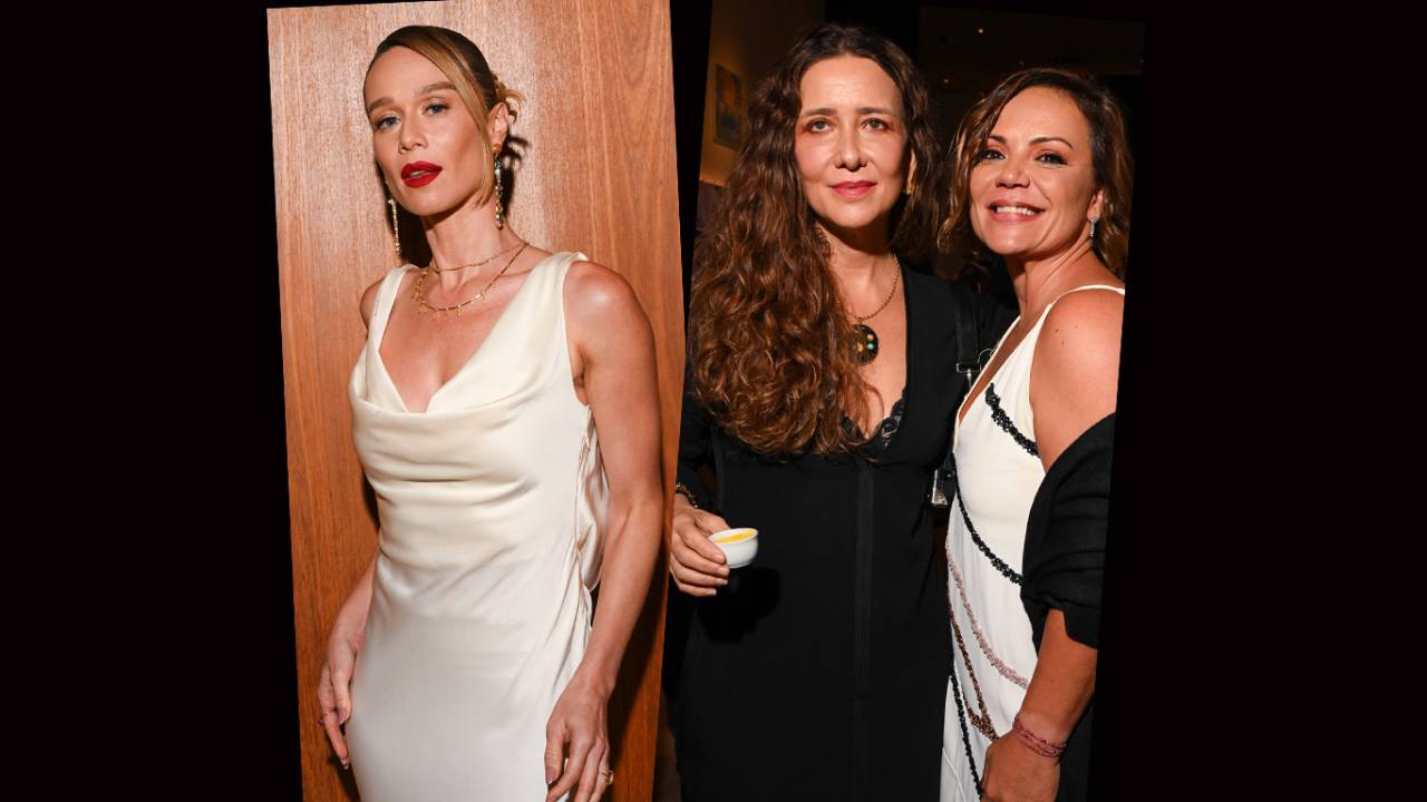 Mariana Ximenes; Adriana Varejão e Paula Simonsen