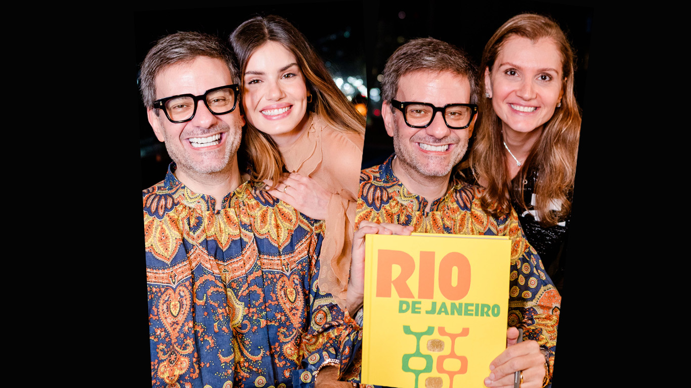 Bruno Astuto: vaivém intenso no lançamento de “Rio de Janeiro”. Fotos!