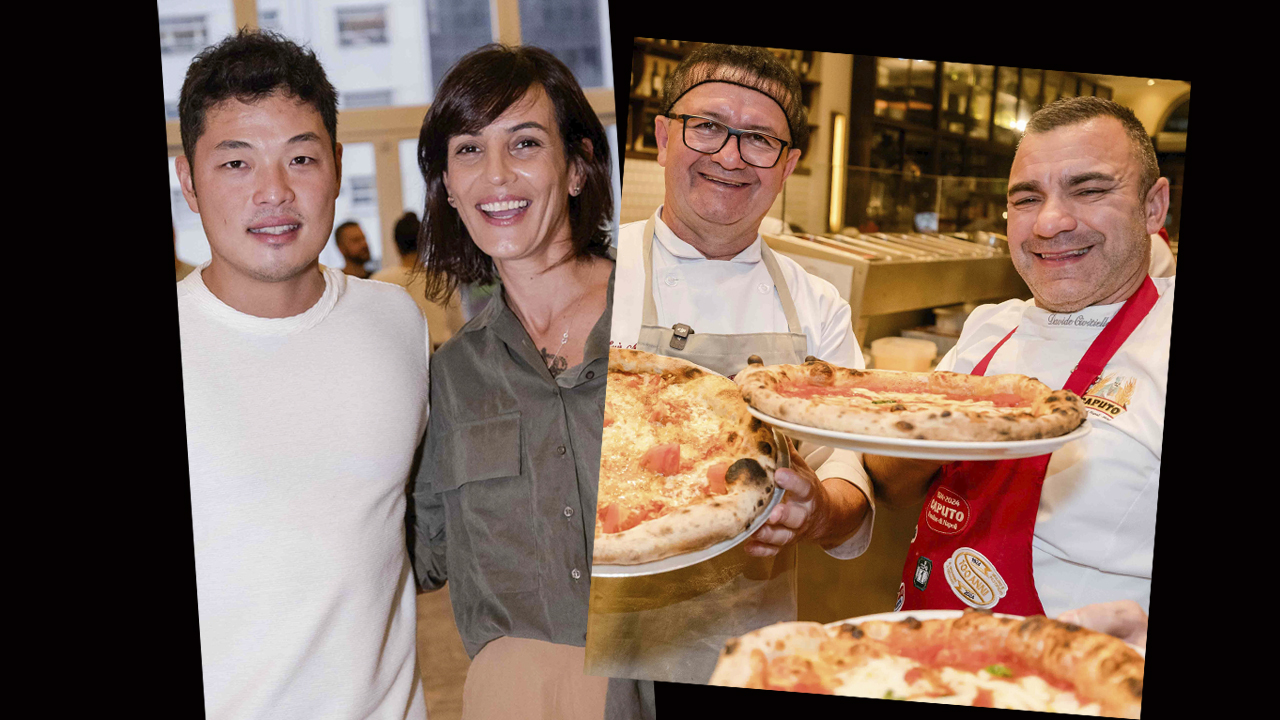 A premiação “50 Top Pizza América Latina”, no consulado italiano no Rio