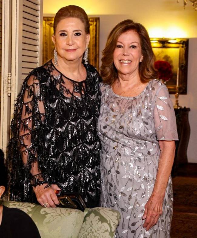 Madeleine Saade e Sylvia de Castro