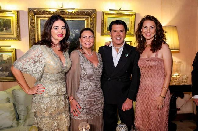 Denise Grassi, Rosaha Abrantes, André Ramos e Mylene Peltier