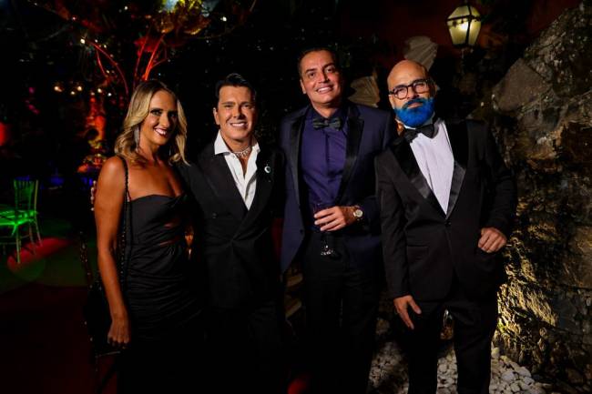 Monique Arruda, André Ramos, Leo Dias e Acyr Mera
