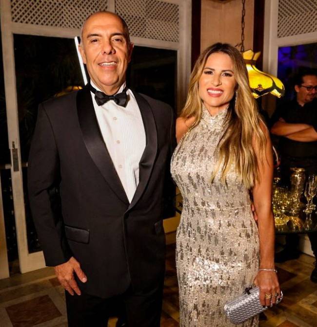 Marcos Braz e Ana Paula Barbosa