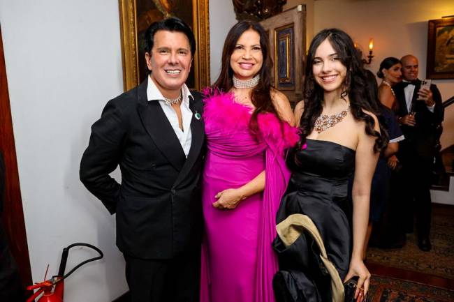 André Ramos, Isadora Ribeiro e Valentine Ribeiro