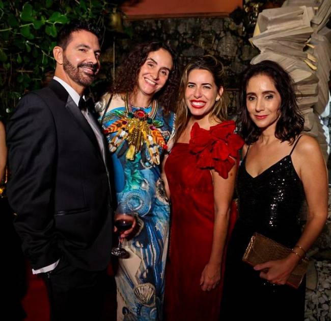 Marco Simões, Alessa, Luiza Bomeny e Antonia Leite Barbosa