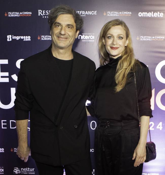 Os cineastas Alexandros Avranas e Eleni Roussinou