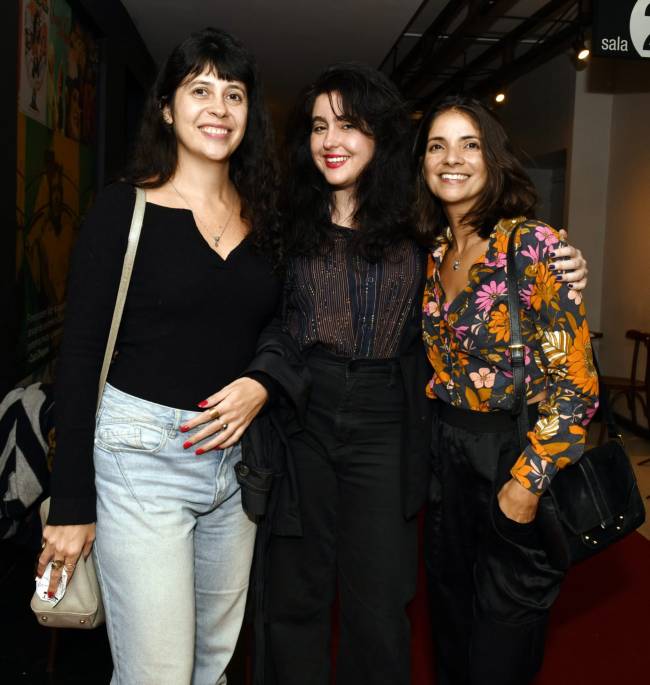 Isis Mello, Anna Costa e Silva e Elaine Freitas