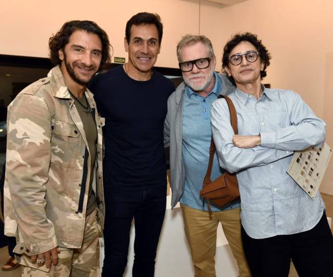 Fabio Szwarcwald , Mriano Marcondes Ferraz , Raul Mourão e Eucanaã Ferraz - FLEXA - ABRIL 2025 - CG