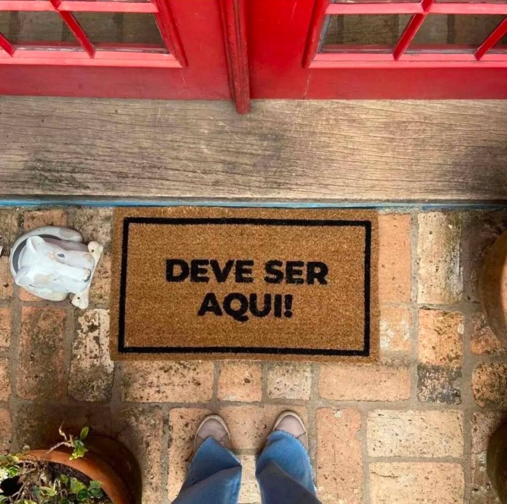 Capacho: o pequeno que rouba a cena