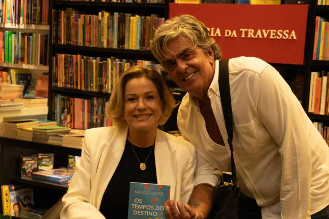 Márcia Peltier e Manoel Tomaz Carneiro