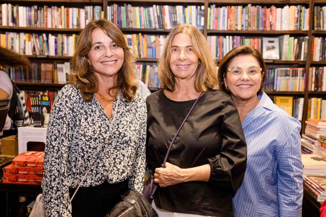 Renata Salgado, Maria Helena Carneiro da Cunha e Beth Pessoa