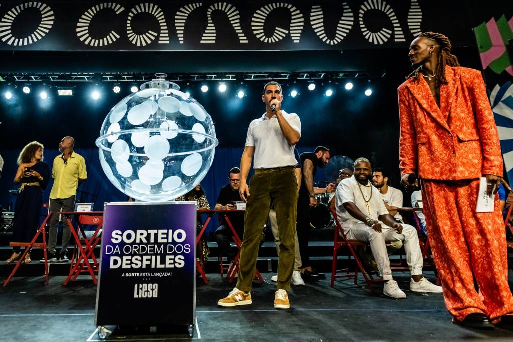 Festa na Cidade do Samba marca sorteio dos desfiles para o Carnaval 2026