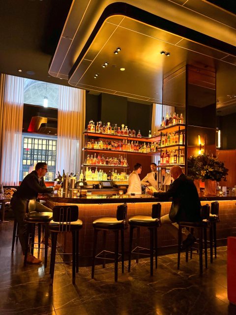 O bar do La Tête D'or em NYC