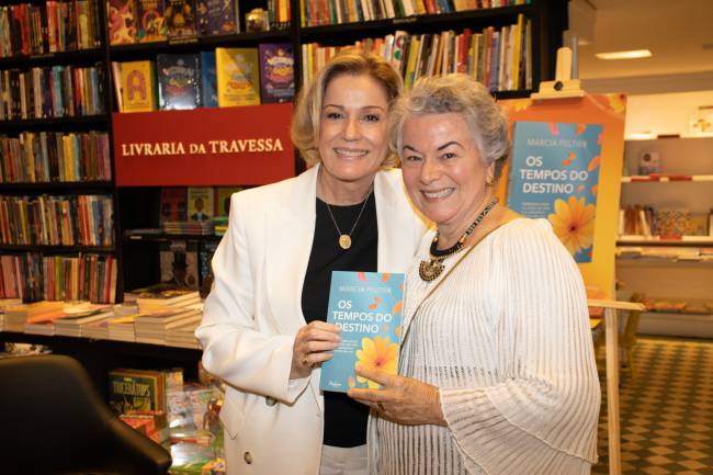 Márcia Peltier e Eneida de Oliveira