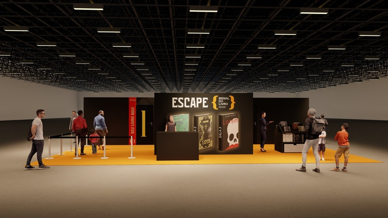 Escape room e influenciadores: as atrações da Bienal do Livro para jovens