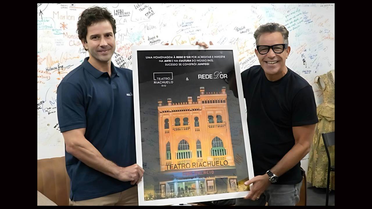Paulo Moll e Luiz Calainho: parceria entre a Saúde e a Cultura