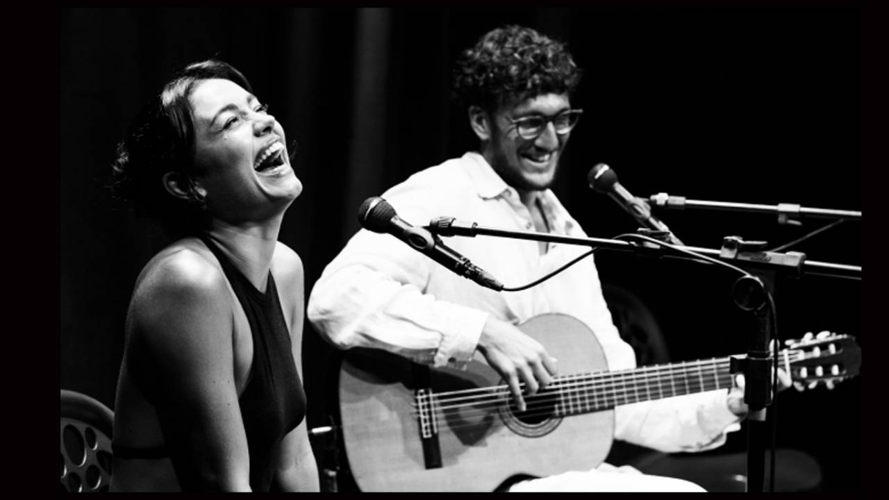 Sophie Charlotte e Tom Veloso na turnê de Salvador