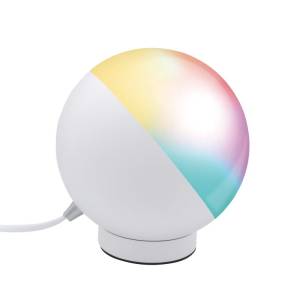 Luz e ação: luminária de mesa com comando de voz e diferentes luzes. Geonav, amazon.com.br. (R$ 325,00)