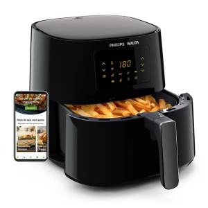 Batata quente: airfryer com controle à distância. Philips Walita, walita.com.br (R$ 749,00)