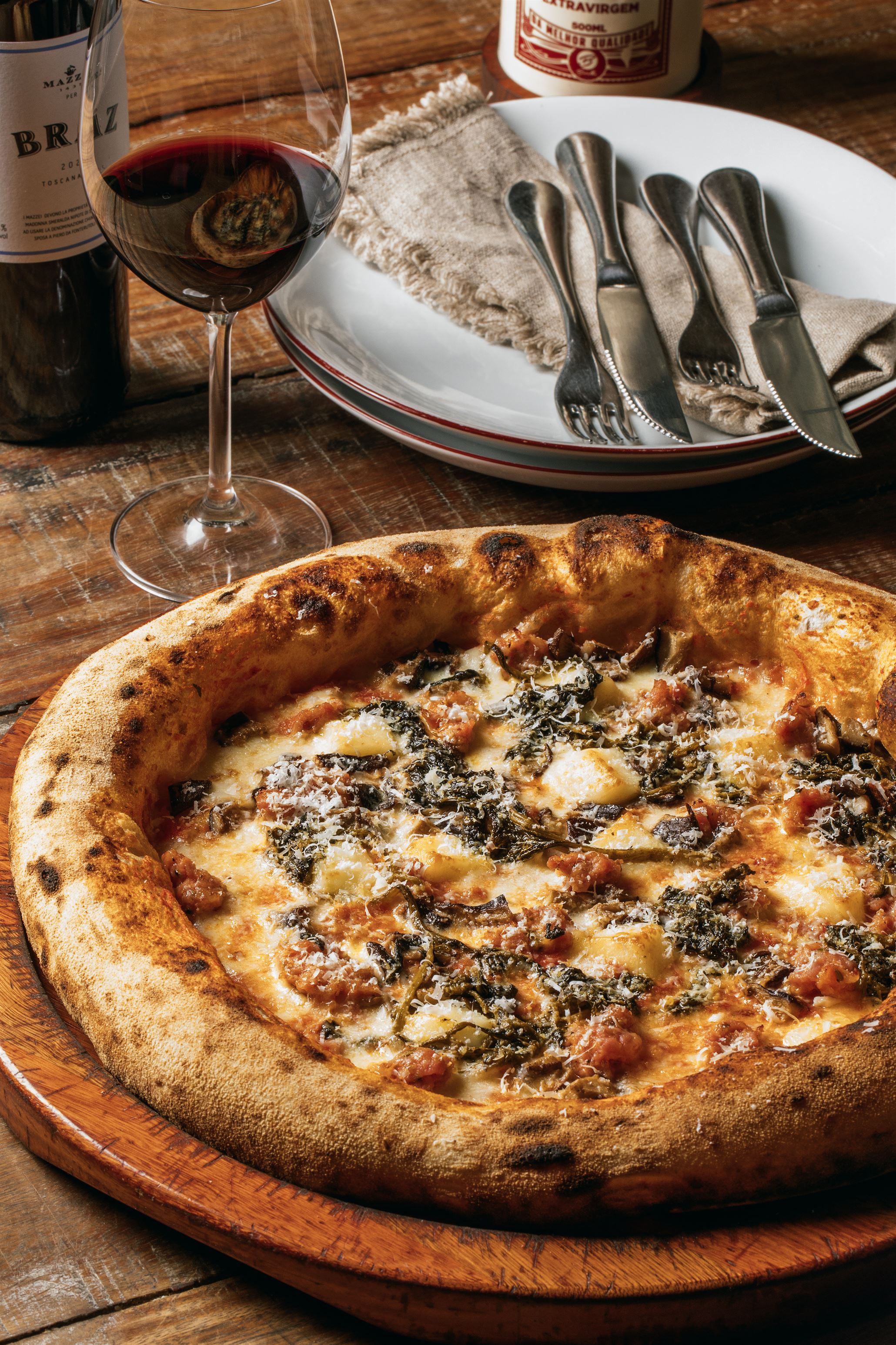 Br&aacute;z: pizza campana e perfume para as m&atilde;es